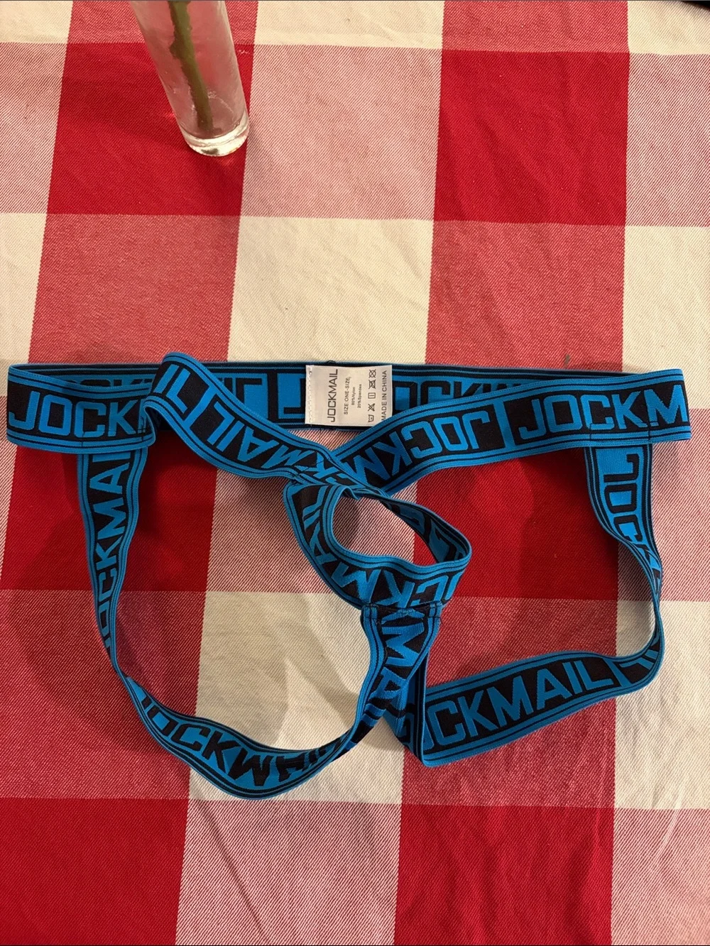 Men's JOCKMAIL JM247 - Pouchless Club Jockstrap OSFM